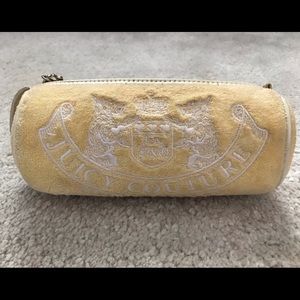 Juicy Couture terry cloth makeup bag